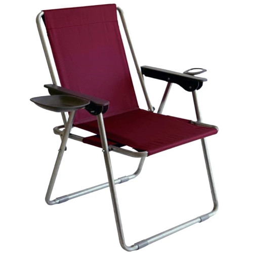 صندلی تاشو سفری بشقابدار ۹ فنره APD-DISH| سبک، مقاوم و کاربردی